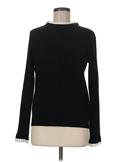Pre-owned Sioni Turtleneck Sweater In Black