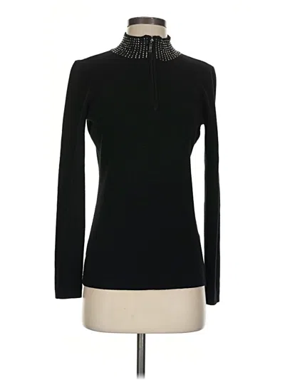 Pre-owned Sioni Turtleneck Sweater In Black