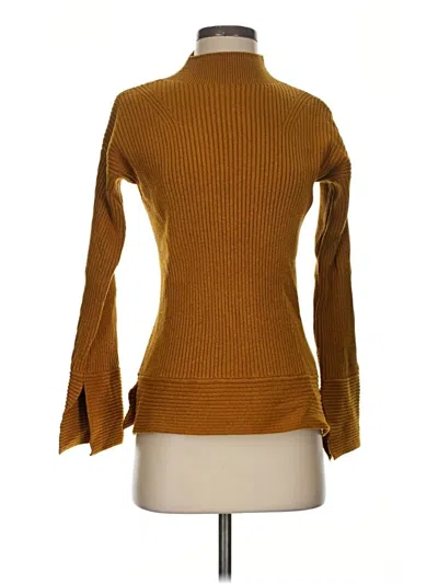Pre-owned Sioni Turtleneck Sweater In Gold