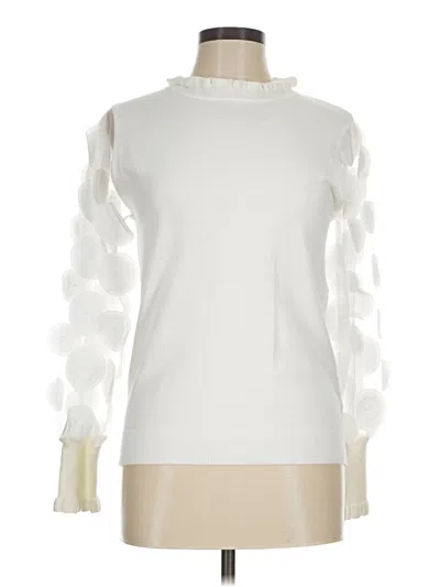 Pre-owned Sioni Turtleneck Sweater In Ivory