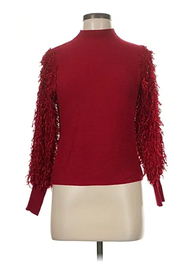 Pre-owned Sioni Turtleneck Sweater In Red
