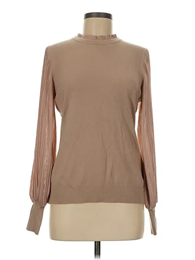 Pre-owned Sioni Turtleneck Sweater In Tan