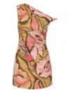SIR ABSTRACT-PRINT MINI DRESS