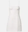 Sir Alessandra Embroidered Linen Minidress