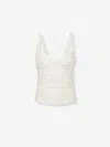 Sir . Alessandro Cami Top In White