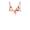 Sir Julietta String Triangle Top In Red