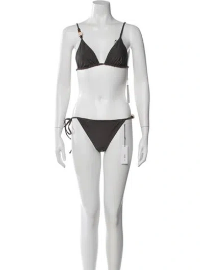 Pre-owned Sir Beaded Accents Bikini W/ Tags In Blue