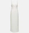Sir Bettina Linen Maxi Dress In Ivory