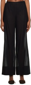 Sir Black Pascal Lounge Pants In Black