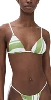 Sir Carlo String Triangle Top Milano Verde