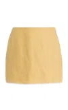 Sir Carlotta Linen Mini Skirt
