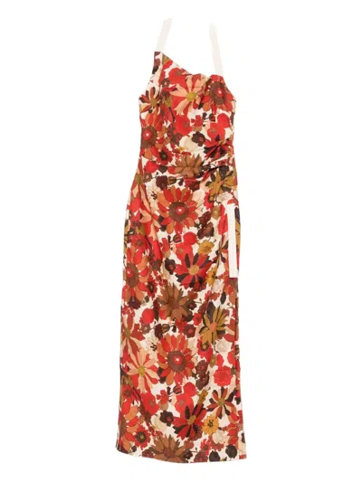 SIR CASTELLA FLORAL-PRINT DRESS