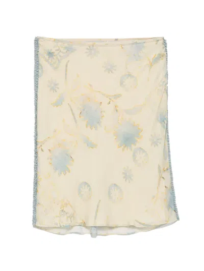Sir Cecile Floral-print Mini Skirt In Multi