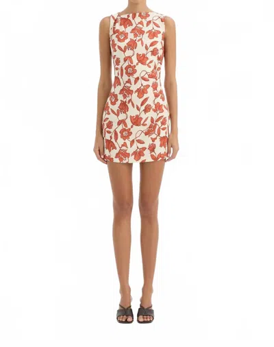 Sir Chloe Mini Dress In Tuileries Print In Multi