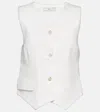 Sir Clemence Vest In White