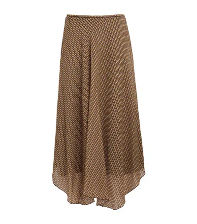 Sir . Cooper Maxi Skirt In Brown
