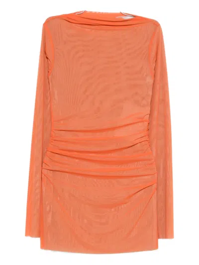 Sir Costa Mini Dress In Orange