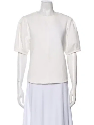 Pre-owned Sir Crew Neck Short Sleeve Top In Neutral