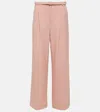 Sir Dario Mid-rise Wide-leg Pants In Pink