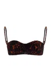 Sir Dawn Balconette Bikini Top In Black