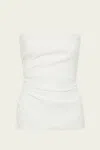 Sir Dorian Pleated Bodice In Ivory