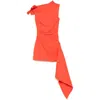 Sir Dahlia Mini Dress In Orange