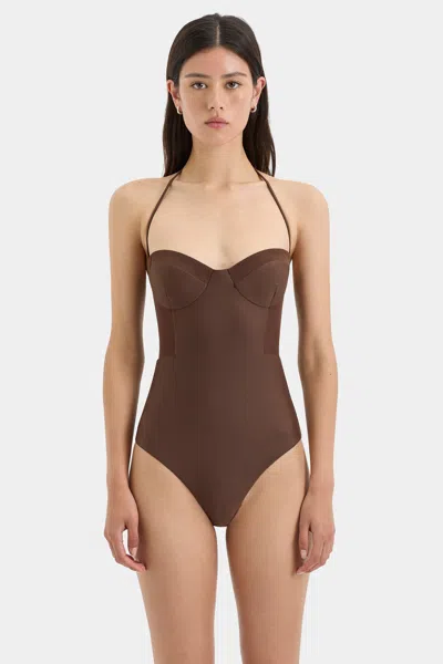 Sir Dunes Splice One Piece In Chocolate