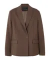 Sir Dylan Suit Jacket In Brown