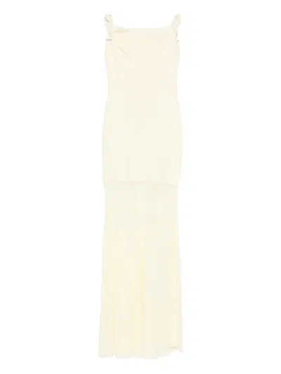 Sir Elia Off-shouder Twist Maxi Dress In Multi