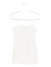Sir Embroidered Spaghetti-strap Mini Dress In White