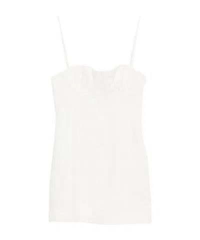 Sir Embroidered Spaghetti-strap Mini Dress In Red