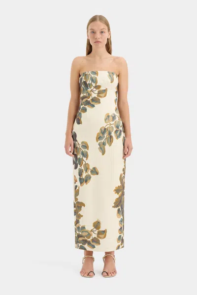 Sir Evalita Column Dress In Pine Valley