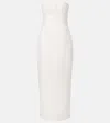 Sir Evalita Linen Bustier Maxi Dress In White