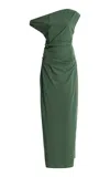 Sir Exclusive Sol Off Shoulder Gown In Green