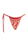 Sir . Exclusive String Tie Bikini Bottom In Red