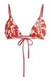 Sir . Exclusive String Tie Bikini Top In Multi