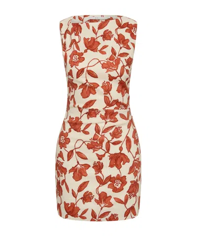 Sir Floral Dress In Brown