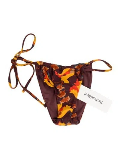 Pre-owned Sir Floral Print Bottoms W/ Tags In Brown