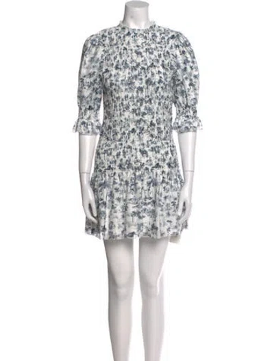 Pre-owned Sir Floral Print Mini Dress In Multi