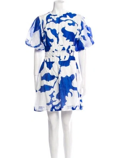 Pre-owned Sir Floral Print Mini Dress In Multi