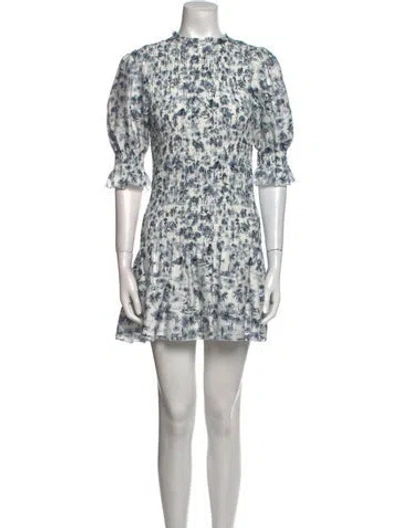 Pre-owned Sir Floral Print Mini Dress In Multi