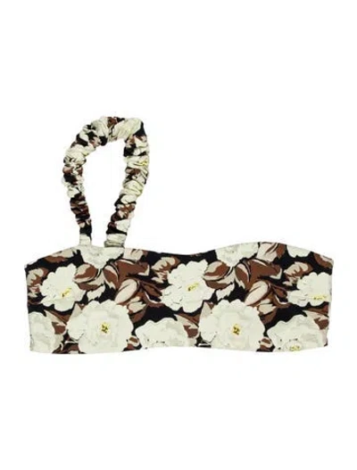 Pre-owned Sir Floral Print Top In Green