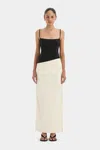 Sir Florent Bodice Gown In Monochrome