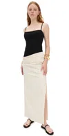 SIR FLORENT BODICE GOWN MONOCHROME