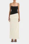 Sir Florent Bodice Maxi Dress In Monochrome In Multi