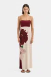 Sir Florian Slip Dress In Wildflower Floral