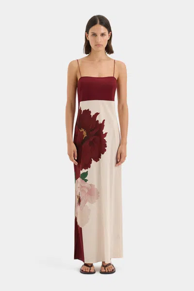 Sir Florian Slip Dress In Wildflower Floral
