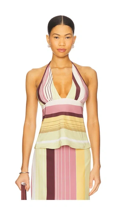 Sir Fontana Halter Cami In Multi