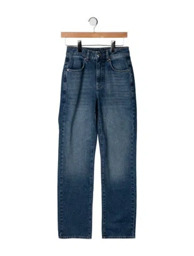 Pre-owned Sir High-rise Straight Leg Jeans W/ Tags In Blue