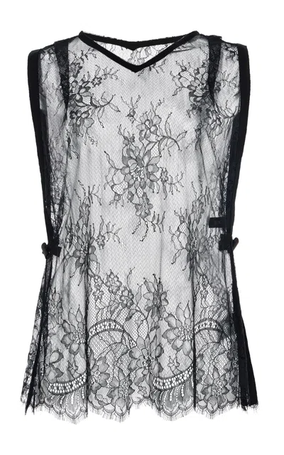 Sir . Ingrid Lace Top In Animal Print